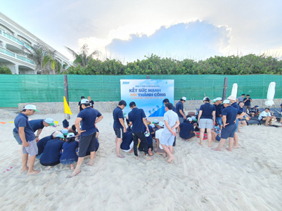 team building, đoàn người tụ tập